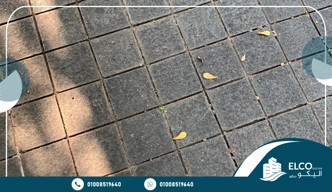 حجر بازلت أرضيات