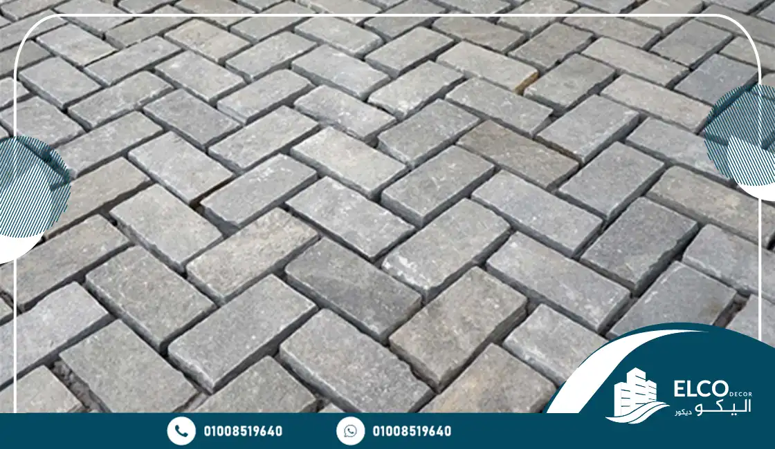 حجر بازلت أرضيات