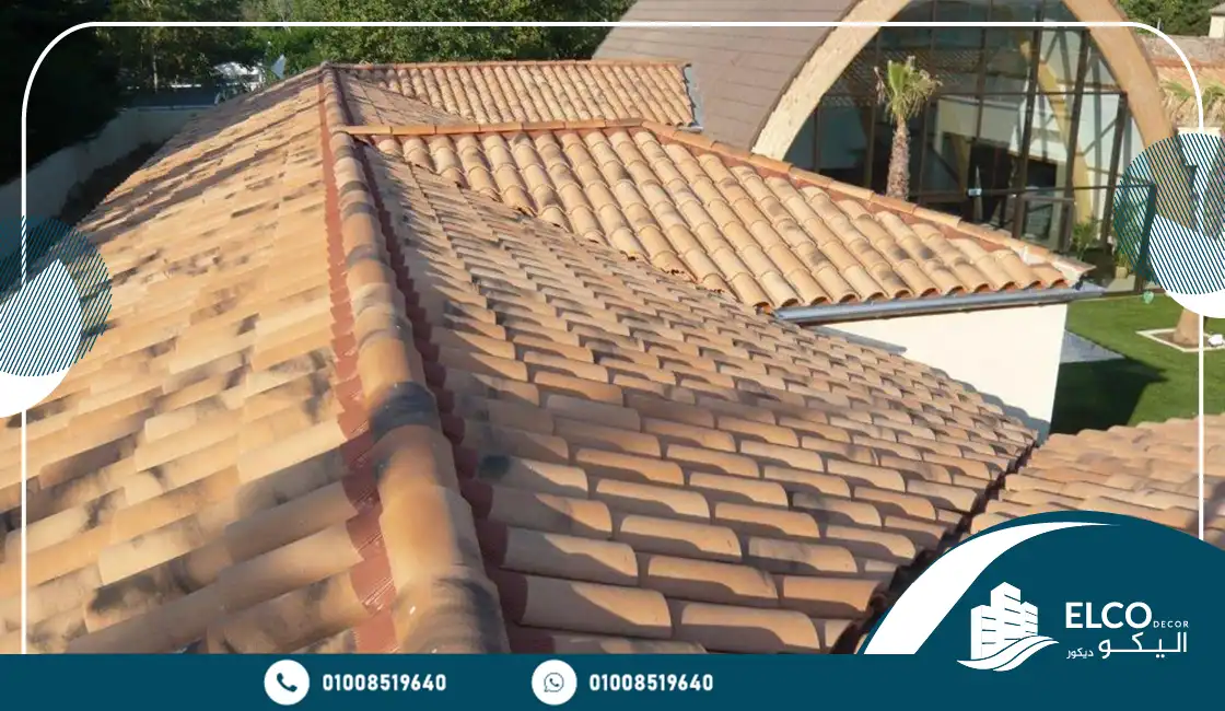 القرميد الفخاري 