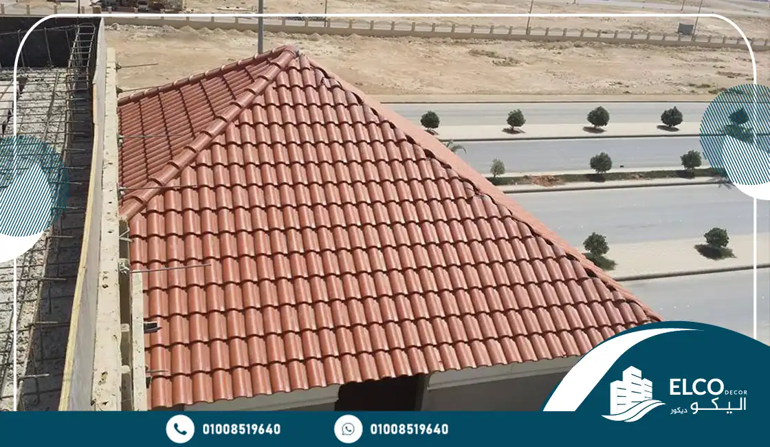 القرميد الفخاري 