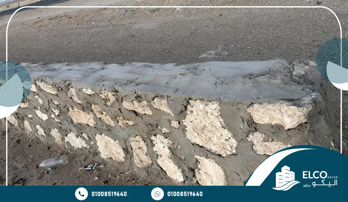 استخدامات حجر الدبش