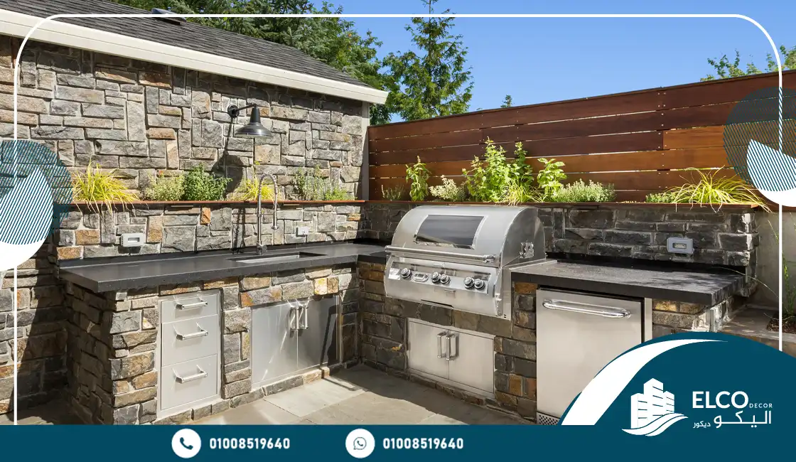 تصميم شوايات خارجية